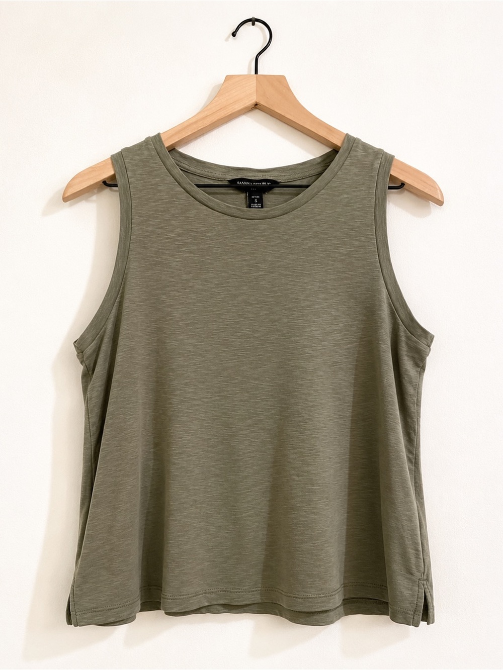 Banana Republic Factory Olive Tank Top